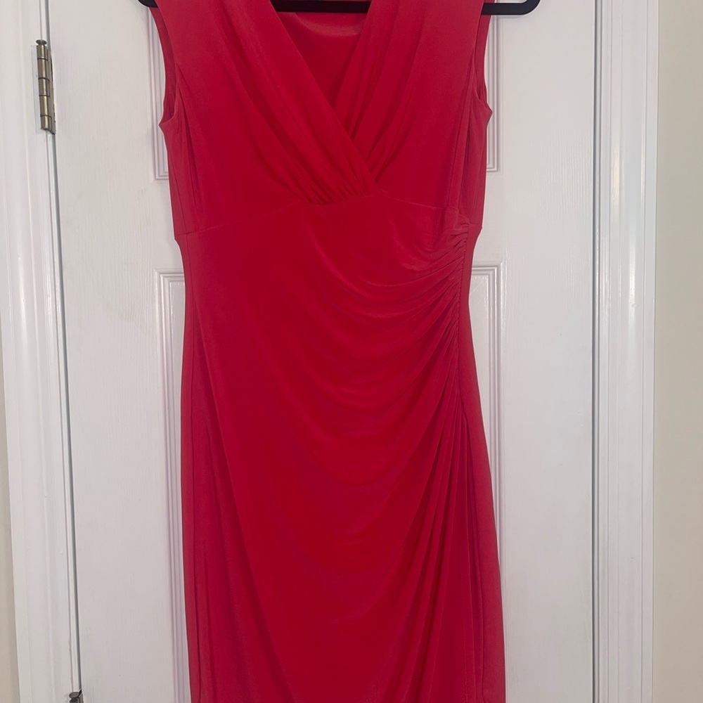 Lauren Ralph Lauren Scarlet Midi Dress